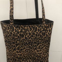 Reversable Leopard Print Ladies Shoulder Bag