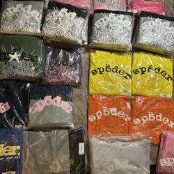 Sp5der Hoodies Lmk Sizes 