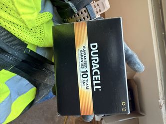 Duracell Coppertop D Batteries – 12 Pack