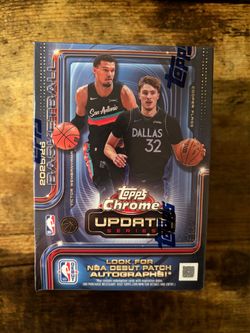 NBA Topps Chrome Update Blaster Box