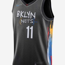 NIKE BROOKLYN NETS #11 K.IRVING CITY EDITION SWINGMAN JERSEY CN1713-018 MENS SIZE 3XL