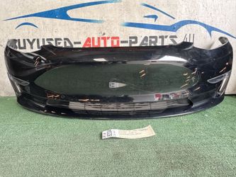 2017 - 2018 - 2020 - 2021 - 2023 TESLA MODEL 3 FRONT BUMPER COVER OEM AY82334 w/sensors