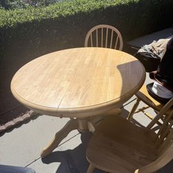 Table Three Chair Combo 