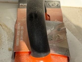 Orange Safety Push Block