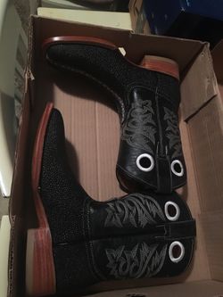All leather boys size 6