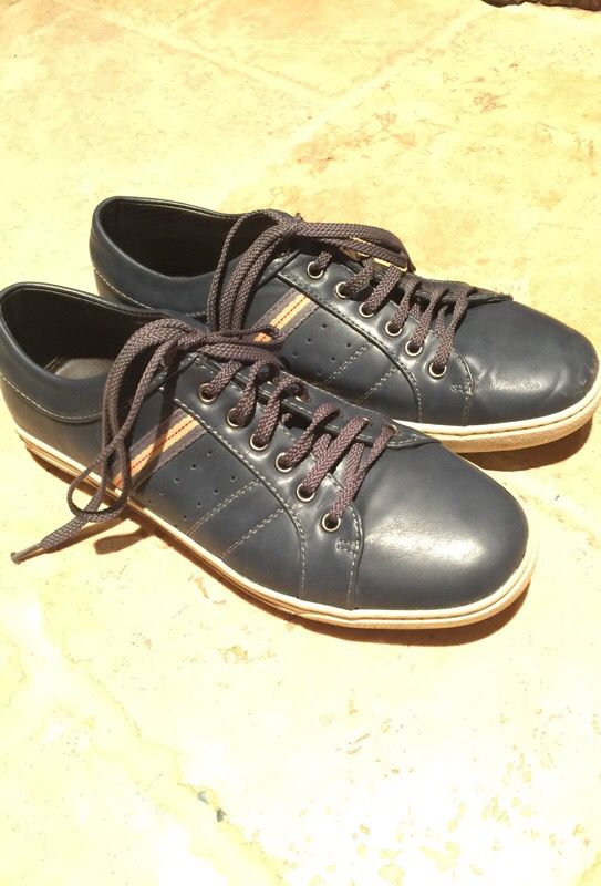 Armani Italian leather loafers size 9
