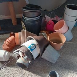 Assortment Of Planters 