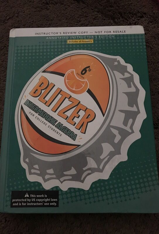 Intermediate algebra