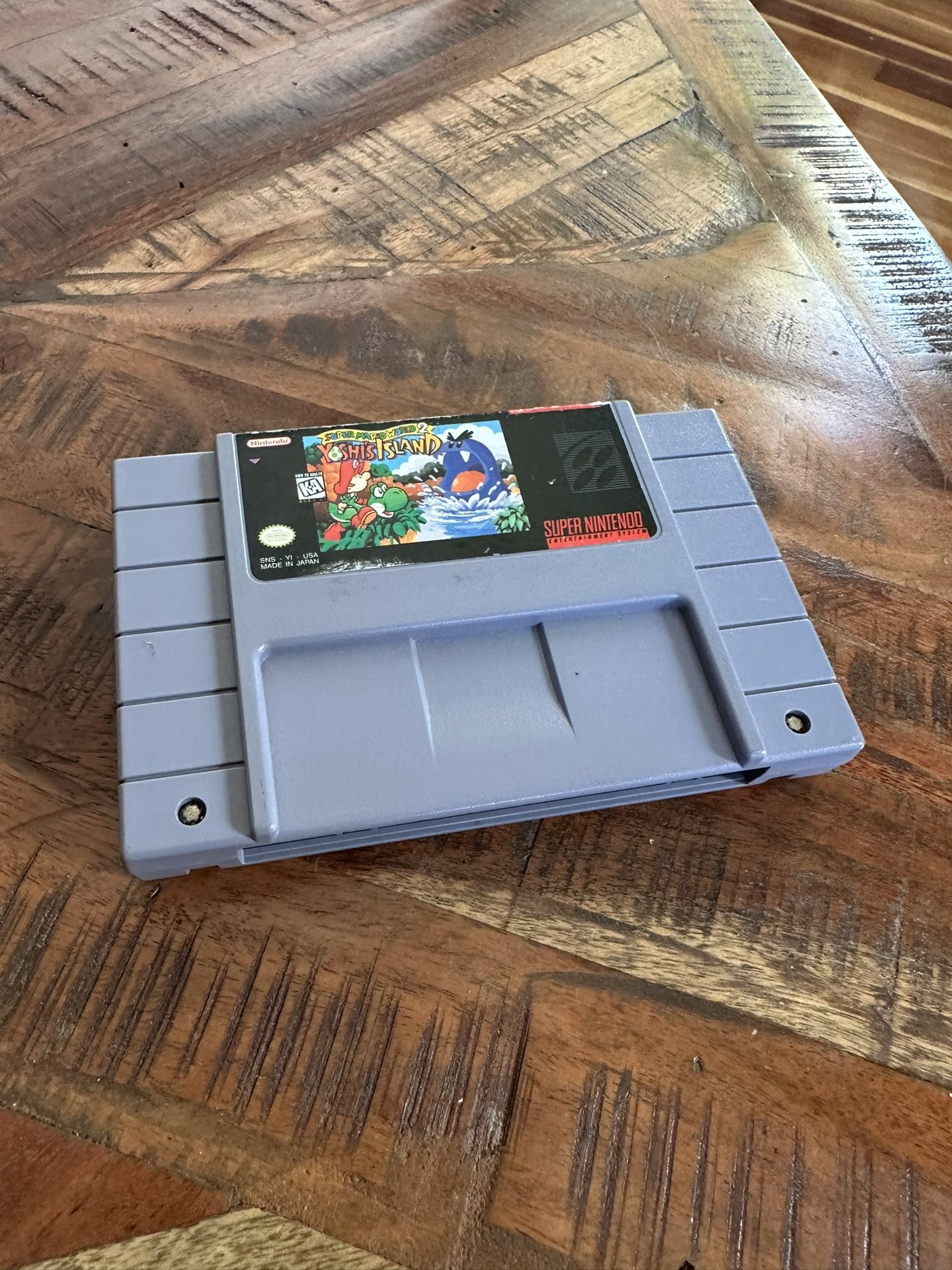 Super Mario World 2 Yoshi's Island Super Nintendo