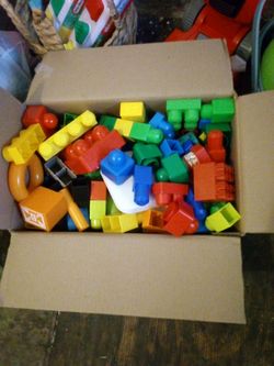 Box of Legos $7 the whole box