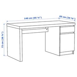 ikea malm desk 