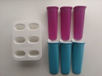 Zoku Ice Pop Mold Set with Sleeves