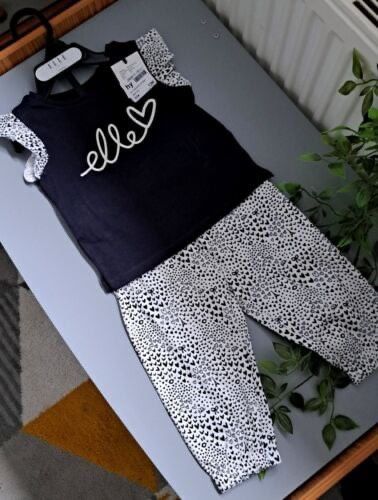 Baby Girl 9-12 Months BNWT Elle Supersoft Outfit