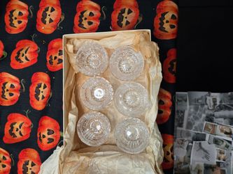 Crystal glass cups items
