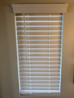 LEVOLOR Cordless Light Filtering Faux Wood Blinds