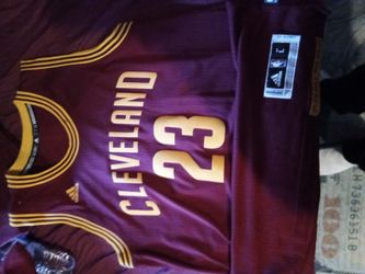 Burgundy Lebron James Cleveland Cavaliers Jersey