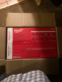 Milwaukee tool set drill set brand new never opened
