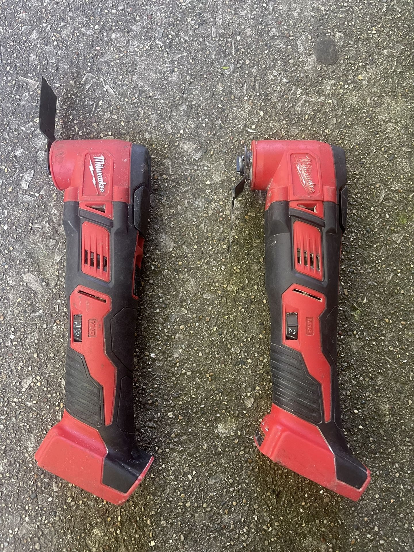2 Milwaukee M18 Cordless Multi-Tool