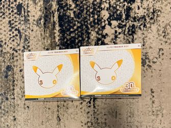 Pokemon 30th Celebration ETBs