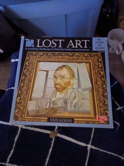 Lost Art Vincent van Gogh puzzle