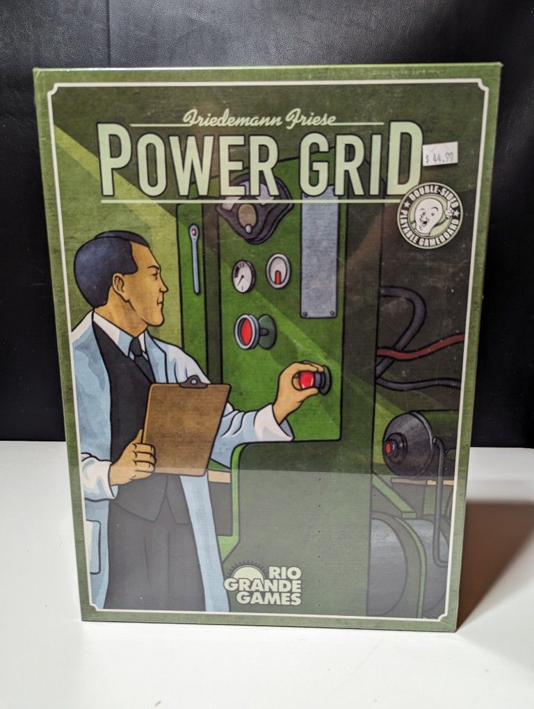 Power Grid Board Game by Friedemann Friese, Rio Grande Games, New Sealed