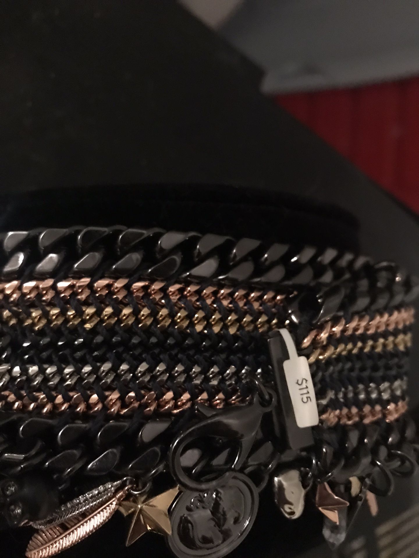 Coach Bracelet with Charms