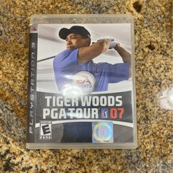Tiger Woods PGA Tour 07 (Sony PlayStation 3, 2006) 