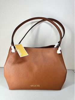 Michael Kors LG Shoulder Tote leather Raven 38T6GRXT7L