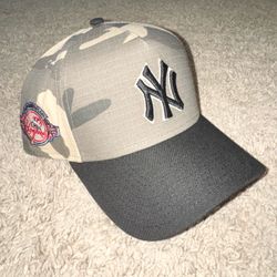 New Era New York Yankees MLB Army Camouflage 9Forty A Frame Snapback Hat OSFM