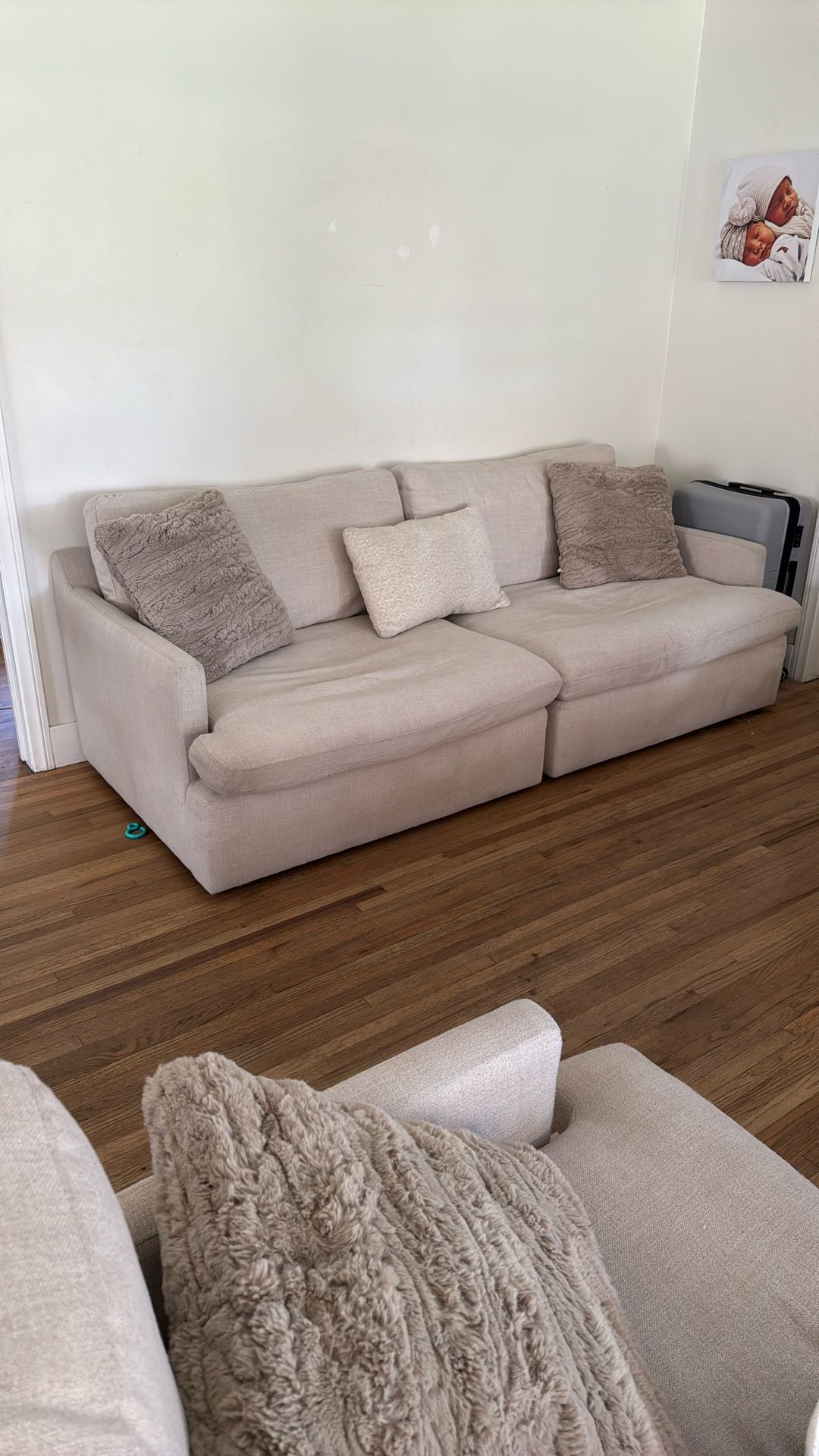 BEIGE COUCHES