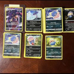 Pokémon Trading Cards ( Inkay and Malamar)