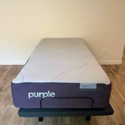 Purple Restore Plus Twin XL Mattress Luxury Bed