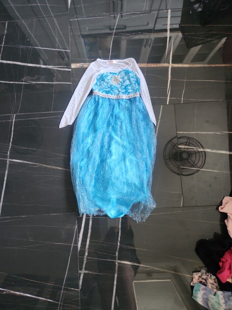 Blue Elsa Dress