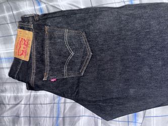Raw Black 501s Size 35