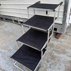 Extra Wide Folding Stairs For Dogs 