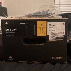 Burton Step-on Bindings Black Size Small 