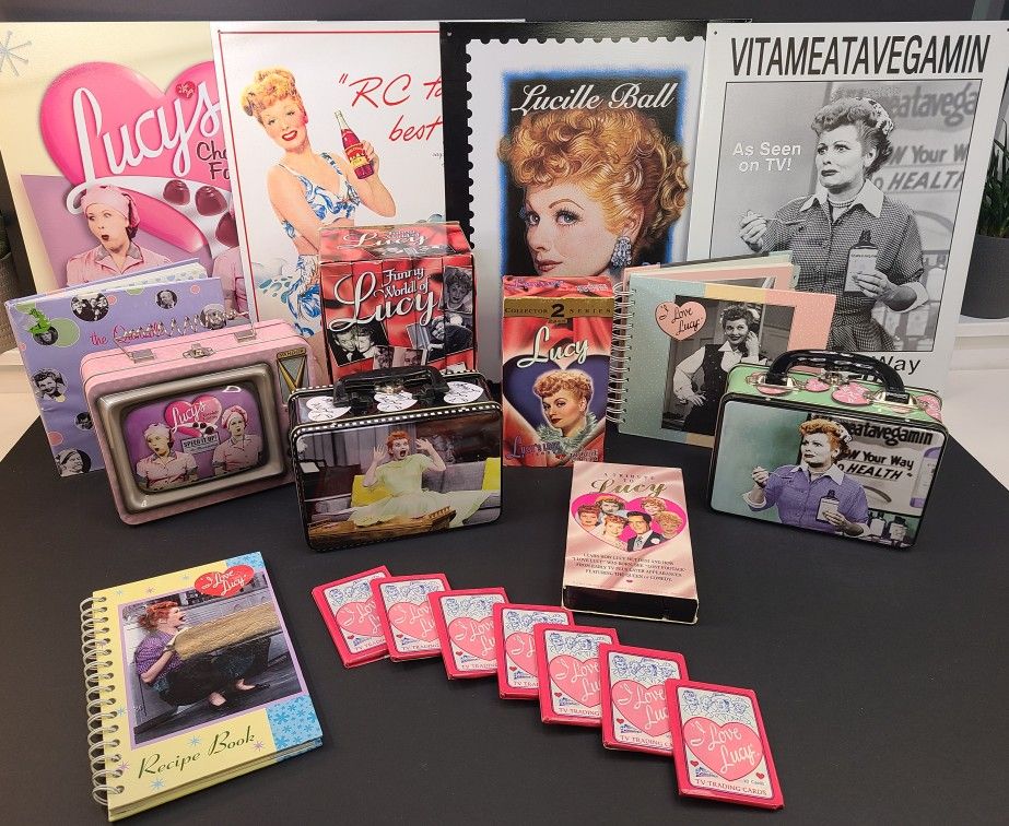 HUGE Lot Of I Love Lucy /Lucille Ball Memorabilia