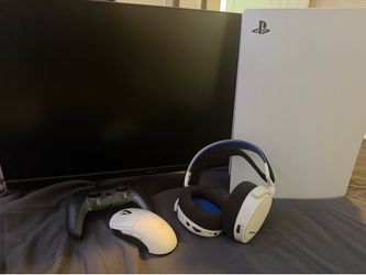 Ps5 headset and monitor