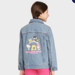 Hello Kitty Girls Jean Jacket 