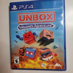 Ps4 Game ... Unbox Newbies Adventures !!!