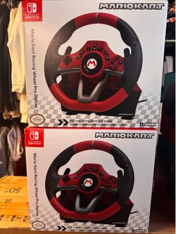 HORI Mario Kart Racing Wheel Pro Deluxe for Nintendo Switch