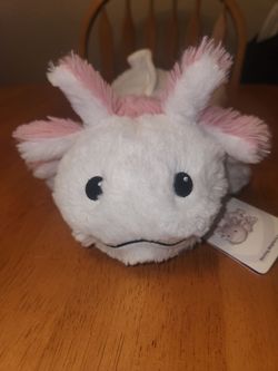 White Axolotl Warmie