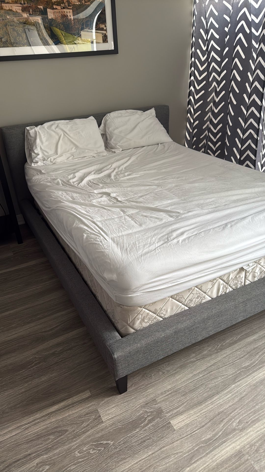 Queen bed