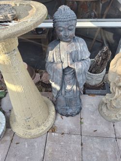 30 In Concrete Buddah Statue 