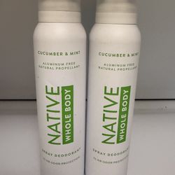 Native Whole Body Spray Deodorant 2 x $15