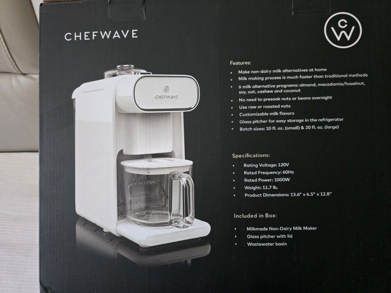 Chefwave Milkmade Non Dairy Milk Maker