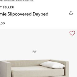 Pottery Barn Teens TWIN SIZE Daybed Day Bed 