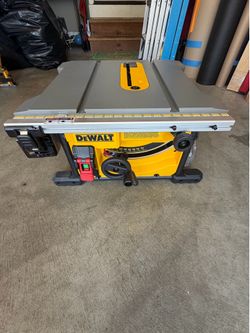 DWE7485 Dewalt Table Saw Like Brand New!
