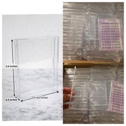 1000 Clear EMPTY  Acrylic Display Cases – Lash & Beauty Product Showcase