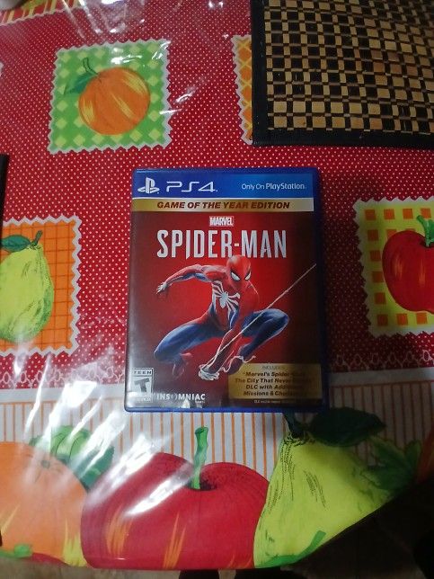 Spiderman Game Of The Year Editon